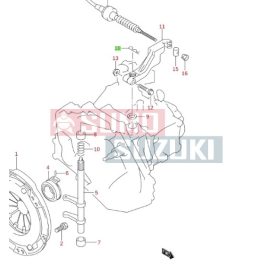   Suzuki Swift ,Ignis,WR+ Clutch Release Arm Clip (Original Suzuki) 09385-10005