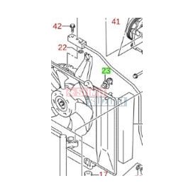   Suzuki Ignis,WR+,Jimny Air Conditioning Pipe Clamp (Original Suzuki) 09403-08314