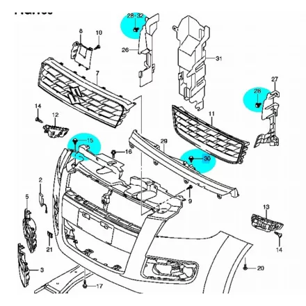 Suzuki lökhárító patent 09409-08327