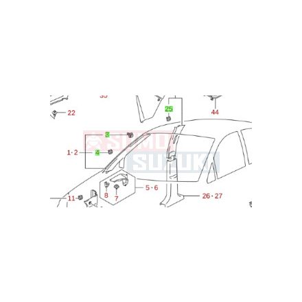 Suzuki Liana Patent Gyári 09409-10311