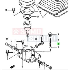 Suzuki Samurai osztómű váltó rugó 09440-07005