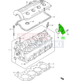 Suzuki Swift 1992-2003 osztófej közdarab 11161-71C00