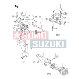   Suzuki Vitara ,S-Cross/SX4 Engine Mounting LH (Original Suzuki) 11620-61M00