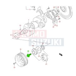 Suzuki Swift főtengely csavar 12619-53B01