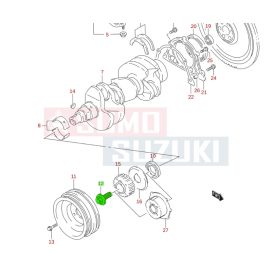 Suzuki Swift főtengely csavar 12619-53B01