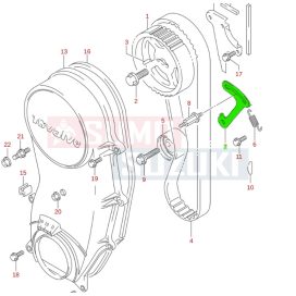   Suzuki Swift 1992-2004 16 szelepes vezérműszíj feszitő lemez 12822-70C00