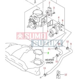 Suzuki fojtószelep ház alá tömítés 13421-86G00