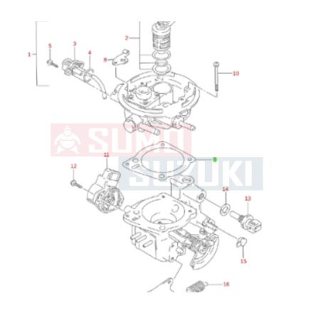 Suzuki Swift injektor tömítés gyári 13431-60B00