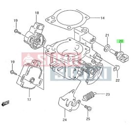   Suzuki Swift víz hőmérséklet jeladó - GYÁRI - 13650-84101