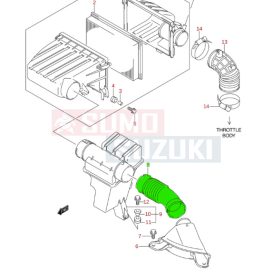 Suzuki Ignis levegőcső 13766-86G00