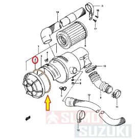 Suzuki Samurai 1.0 SJ410 Légszűrő ház tömítés