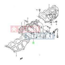 Suzuki Samurai kipufogó csonk 1,3 inj. S-14111-83X50-E 