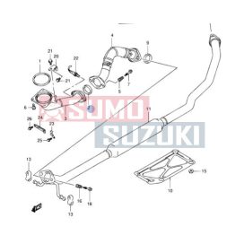  Suzuki Swift ,Vitara,SX4/S-Cross,Splash Exhaust Pipe Seal Ring 14183-79J10