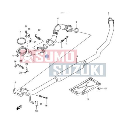 Suzuki SX4, Swift 2005-től tűzkarika felső 14183-79J10