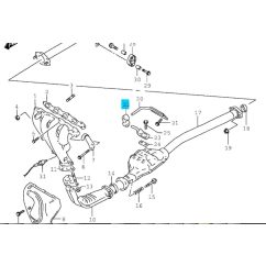   Suzuki Swift 2005-2016,Splash,Grand Vitara,Vitara SQ416,420 Muffler Mounting 14281-71C01