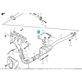   Suzuki Swift 2005-2016,Splash,Grand Vitara,Vitara SQ416,420 Muffler Mounting 14281-71C01