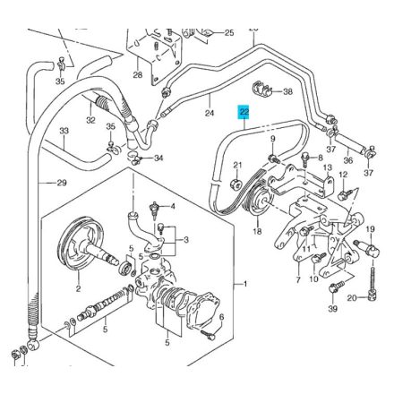 Suzuki 17521 54l31