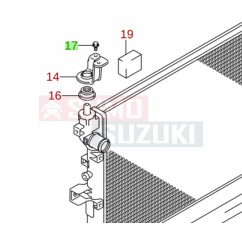Suzuki Vitara S-Cross hűtőtartó konzol csavar 17863-56S00