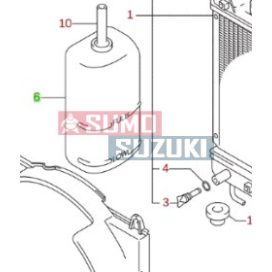 Suzuki Jimny 1,3 kiegyenlítő tartály 17931-80F50