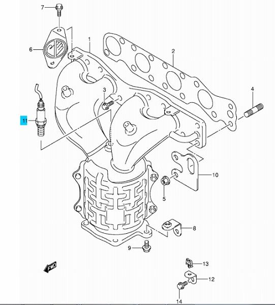 Suzuki 18534 86g00