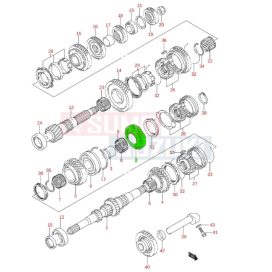 Suzuki Swift 2010-2016 fogaskerék 5. sebesség 24114-86JA0