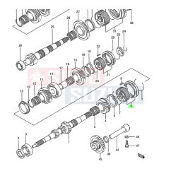 Suzuki Swift 1992-2004 szinkronagy 24410-60B00