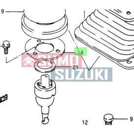   Suzuki Samurai SJ410,SJ413 Lever Case Cover (Original Suzuki) 25125-80001