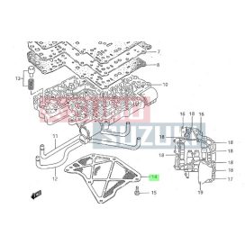  Suzuki Swift '90-03,Baleno SY413 Automatic Models Oil Strainer Assy (Original Suzuki) 26570-82300