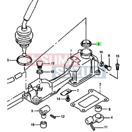 Suzuki Vitara SE416,Grand Viitara Gear Shift Fork Case Seat (Original Suzuki) 28117-60A00