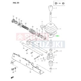 Suzuki Carry ST90 váltókar porvédő gumi 28155-79500
