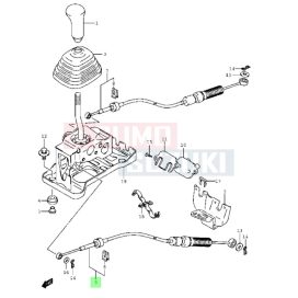 Suzuki Carry GA413 sebváltó rudazat bal 28370-76AV0