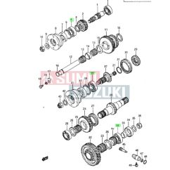   Suzuki Samurai SJ410 Transfer Case Output Shaft Bearing 29981-80050
