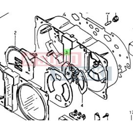   Suzuki Samurai SJ410/SJ413 Fuel Meter Body (Original Suzuki) 34320-80201