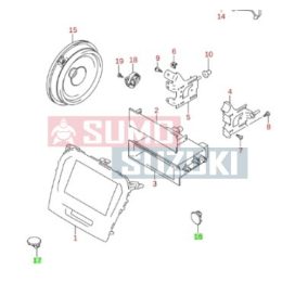 Suzuki Középkonzol patent középre 37275-65H00