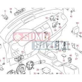   Suzuki Swift 2005-> elakadásjelző kapcsoló Gyári 37430-62J00-P4Z-E