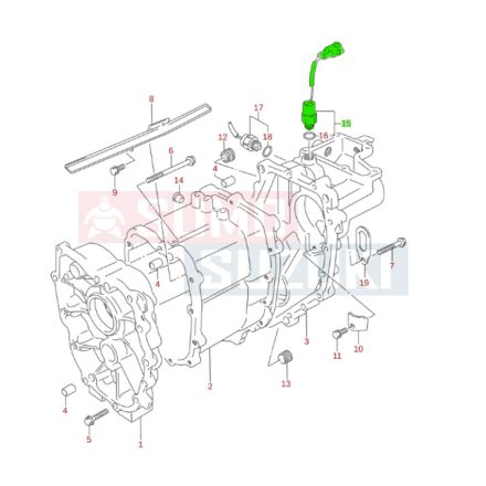 Suzuki Vitara SE416 4WD kapcsoló 37680-60A01 