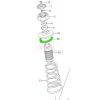 Suzuki Swift 2005-2010, Splash spirálrugó felső gumi első 41211-62J00