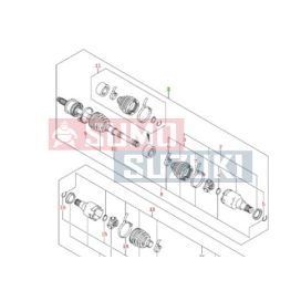   Suzuki Swift 2017-> Front Drive Shaft Assy RH (Original Sgp) 44101-53R02