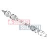 Suzuki Swift 2005 jobb komplett féltengely AUTOMATA váltóshoz 44101-62J22