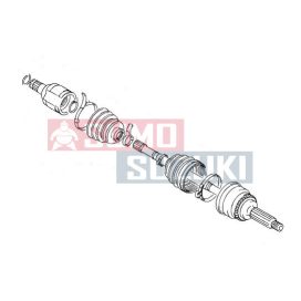 Suzuki Swift 2005-> Front Drive Shaft Assy LH 44102-62J01