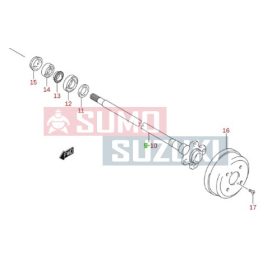 Suzuki Ignis hátsó féltengely 4WD 44211-86GA0-E