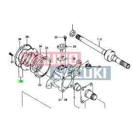   Suzuki Samurai tömítő filc féltengelynél (spirál rugóshoz) (GYÁRI) 45600-82810