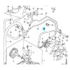 Suzuki Swift szervó szíj (klíma nélküli autókhoz) 49180-60B20