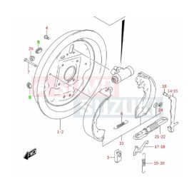 Suzuki Jimny 2018-ig 1.3, 1.5 burkolat gyári 53141-70A00