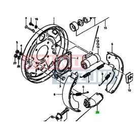   Suzuki Samurai fékpofa utánállító 1,0 GYÁRI 53610-79241 