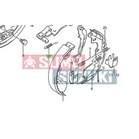 Suzuki Swift fékrugó 3-5 ajtós GYÁRI 53714-82030