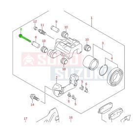 Suzuki Jimny féknyereg csavar 55164-61G50