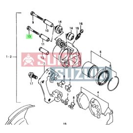   Suzuki Samurai fékcsúszka csavar spirálrugós alvázhoz (Gyári) 55164-86040