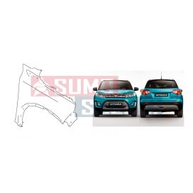   Suzuki Vitara 2015-> Jobb Sárvédő GLX NEM INDEXES / Nem Lyukas 