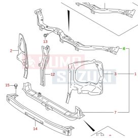Suzuki WR+ zárhíd 58230-84E01